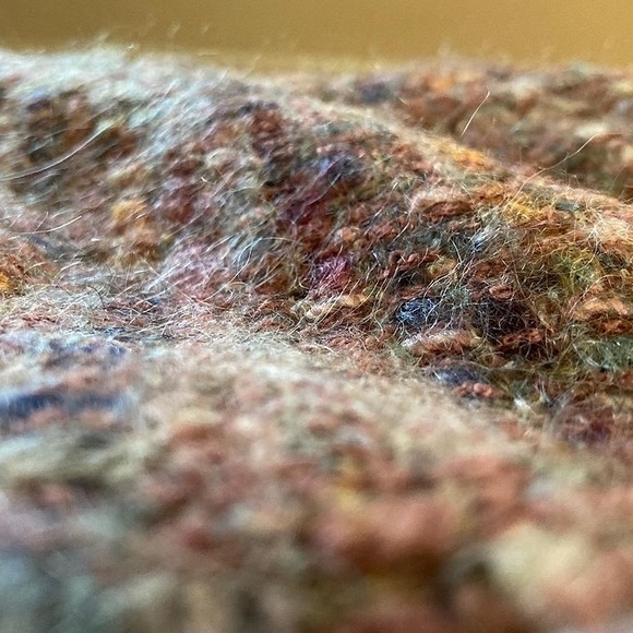 Vintage multicoloured mohair pencil skirt - Picture 5 of 6
